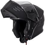 Simpson Darksome Solid Flip Front Motorcycle Helmet