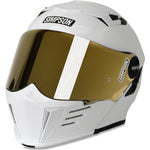 Simpson Darksome Solid Flip Front Motorcycle Helmet