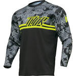 Thor Sector Digi 2024 Motocross Jersey & Pants Black Camo Kit