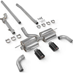 Scorpion Car Exhaust Cat-Back System (Non-Resonated) Twin 100mm Carbon Fibre Ascari for Mini Countryman R60 & Paceman R61 Cooper S All4 2010 - 2016