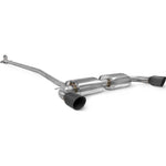 Scorpion Car Exhaust Cat-Back System (Non-Resonated) Twin 100mm Black Ceramic Daytona for Mini Countryman R60 & Paceman R61 Cooper S All4 2010 - 2016