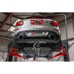 Scorpion Car Exhaust Cat-Back System (Non-Resonated) Twin 100mm Black Ceramic Daytona for Mini Countryman R60 & Paceman R61 Cooper S All4 2010 - 2016