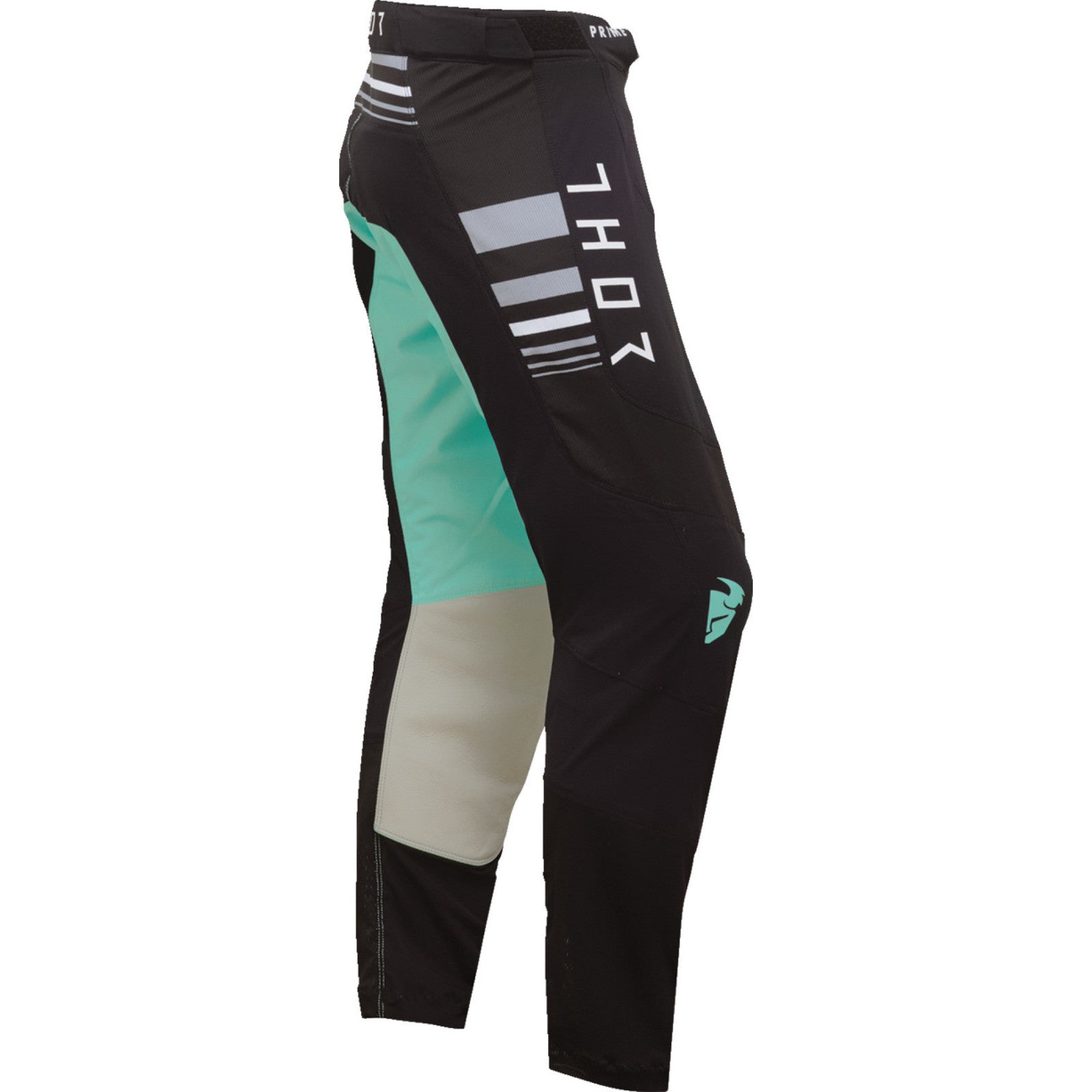 Thor Prime Blaze 2024 Ladies Motocross Pants Black Mint 1 2