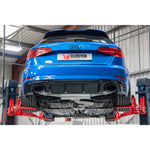 Scorpion Exhaust GPF-Back System (Resonated, Valved) Twin Carbon Ascari Evo - Audi RS3 8V Facelift (GPF & Non-GPF Models) 2017 - 2020