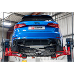 Scorpion Exhaust GPF-Back System (Resonated, Non-Valved) Twin Carbon Ascari Evo - Audi RS3 8V Facelift (GPF & Non-GPF Models) 2017 - 2020