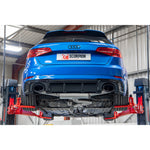 Scorpion Exhaust GPF-Back System (Non-Resonated, Non-Valved) Twin Carbon Ascari Evo - Audi RS3 8V Facelift (GPF Model) 2017 - 2020