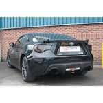 Scorpion Car Exhaust Cat-Back System (Non-Resonated) Twin 100mm Black Ceramic Daytona - Toyota GR86 & Subaru BRZ ZD8 2012 - 2023