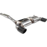 Scorpion Car Exhaust Cat-Back System (Non-Resonated) Twin 100mm Carbon Fibre Ascari - Toyota GR86 & Subaru BRZ ZD8 2012 - 2023