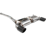 Scorpion Car Exhaust Cat-Back System (Resonated) Twin 100mm Carbon Fibre Ascari - Toyota GR86 & Subaru BRZ ZD8 2012 - 2023