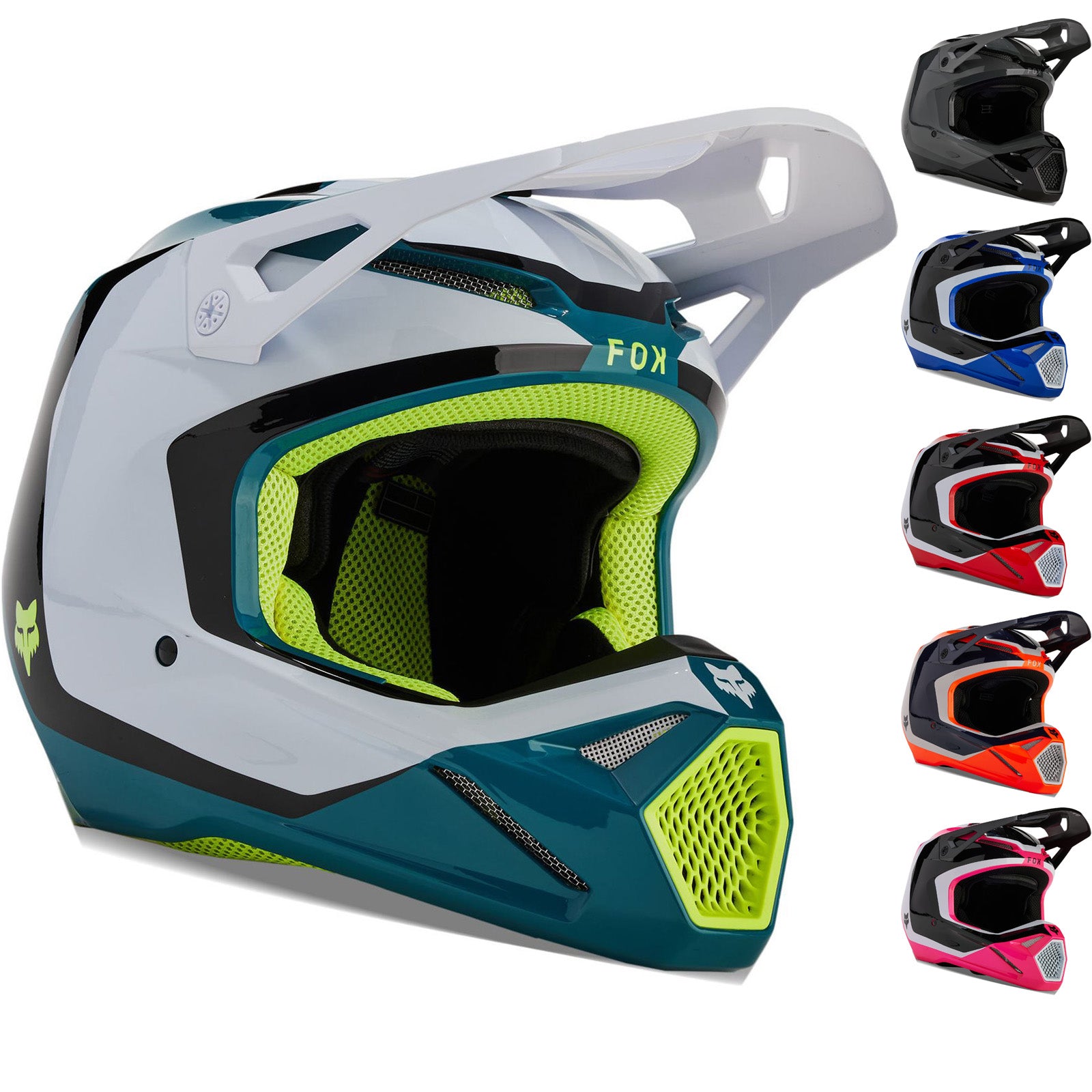 White fox motocross helmet sale