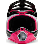 Fox Racing 2024 V1 Nitro Youth Motocross Helmet - Black Pink