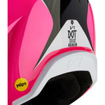 Fox Racing 2024 V1 Nitro Youth Motocross Helmet - Black Pink