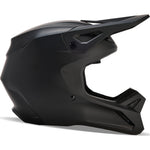 Fox Racing 2024 V1 Matte Black Youth Motocross Helmet