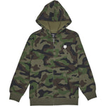 Fox Racing Fox Head Camo Youth Fleece Zip Hoodie