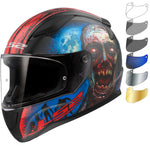 LS2 FF353 Rapid II Zombie Motorcycle Helmet & Visor