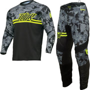 Thor Sector Digi 2024 Motocross Jersey & Pants Black Camo Kit