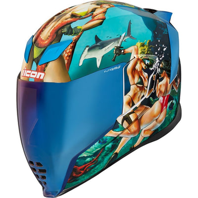 Icon Airflite Pleasuredome 4 Motorcycle Helmet