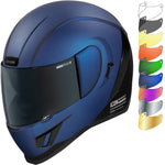 Icon Airform MIPS Counterstrike Motorcycle Helmet & Visor - Blue