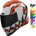 Icon Airform Trick or Street 3 Motorcycle Helmet & Visor