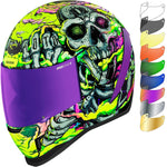 Icon Airform Hippy Dippy Motorcycle Helmet & Visor