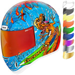 Icon Airform Dino Fury Motorcycle Helmet & Visor