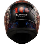 LS2 FF353 Rapid II Zombie Motorcycle Helmet & Visor