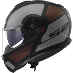 LS2 FF908 Strobe II Orion Flip Front Motorcycle Helmet & Visor