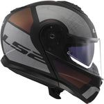 LS2 FF908 Strobe II Orion Flip Front Motorcycle Helmet & Visor