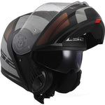 LS2 FF908 Strobe II Orion Flip Front Motorcycle Helmet & Visor