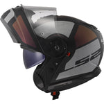 LS2 FF908 Strobe II Orion Flip Front Motorcycle Helmet & Visor