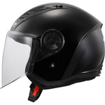 LS2 OF616 Airflow II Solid Open Face Motorcycle Helmet