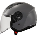 LS2 OF616 Airflow II Solid Open Face Motorcycle Helmet