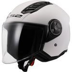 LS2 OF616 Airflow II Solid Open Face Motorcycle Helmet