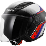 LS2 OF616 Airflow II Rush Open Face Motorcycle Helmet & Visor