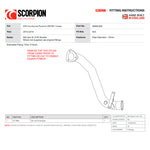 Scorpion Car Exhaust De-Cat Turbo Downpipe for Mini Countryman R60 & Paceman R61 Cooper S All4 2010 - 2016