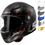 LS2 FF353 Rapid II Claw Motorcycle Helmet & Visor