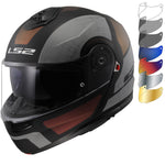 LS2 FF908 Strobe II Orion Flip Front Motorcycle Helmet & Visor