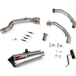 Scorpion Serket Taper Full System Stainless Steel Exhaust for Kawasaki Z650 2020 - 2023