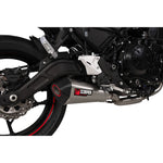 Scorpion Serket Taper Full System Stainless Steel Exhaust for Kawasaki Z650 2020 - 2023