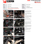 Scorpion Serket Taper Full System Stainless Steel Exhaust for Kawasaki Z650 2020 - 2023