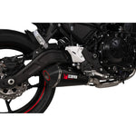 Scorpion Serket Taper Full System Carbon Fibre Exhaust for Kawasaki Z650 2020 - 2023