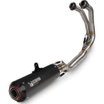 Scorpion Red Power Full System Black Ceramic Exhaust for Kawasaki Z650 2020 - 2023