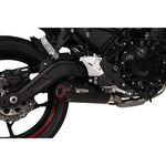 Scorpion Red Power Full System Black Ceramic Exhaust for Kawasaki Z650 2020 - 2023