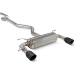 Scorpion Car Exhaust Cat-Back System (Non-Resonated) (Valved) Twin 90mm Carbon Fibre Ascari for BMW 340i 15-18 & 440i 16-18