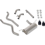 Scorpion Car Exhaust Cat-Back System (Non-Resonated) (Valved) Twin 90mm Carbon Fibre Ascari for BMW 340i 15-18 & 440i 16-18