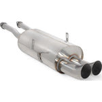 Scorpion Car Exhaust Cat-Back System (Non-Resonated) 76mm Polished DTM Trims for BMW E36 325 & 328 1991-1998