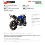 Scorpion Serket Parallel Stainless Steel Slip-On Exhaust for Suzuki GSX-R600 & GSX-R750 2006-2007