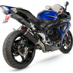 Scorpion Serket Parallel Carbon Fibre Slip-On Exhaust for Suzuki GSX-R600 & GSX-R750 2006-2007