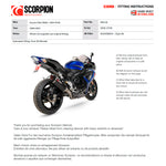 Scorpion Serket Parallel Carbon Fibre Slip-On Exhaust for Suzuki GSX-R600 & GSX-R750 2006-2007