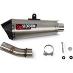 Scorpion Serket Taper Stainless Steel Slip-On Exhaust - Honda CB750 Hornet 2023